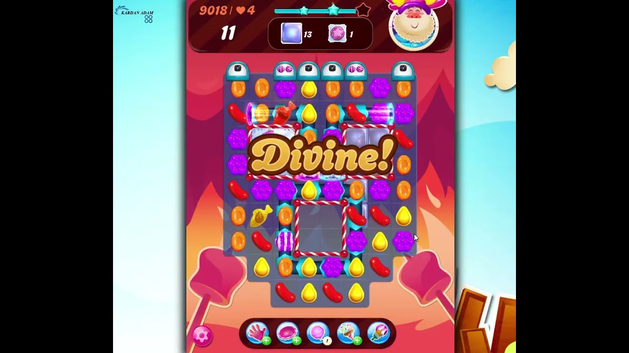 Candy Crush Saga Level 9018