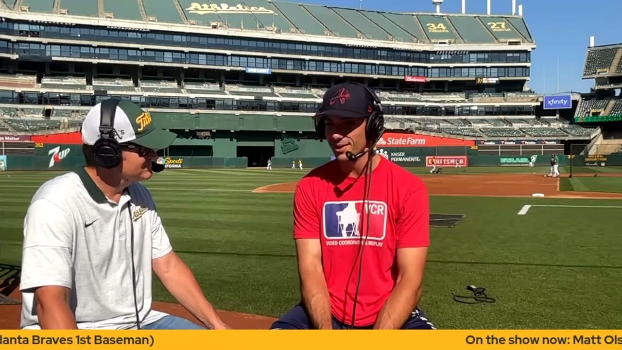 A's Cast Live: Matt Olson Returns to the Coliseum