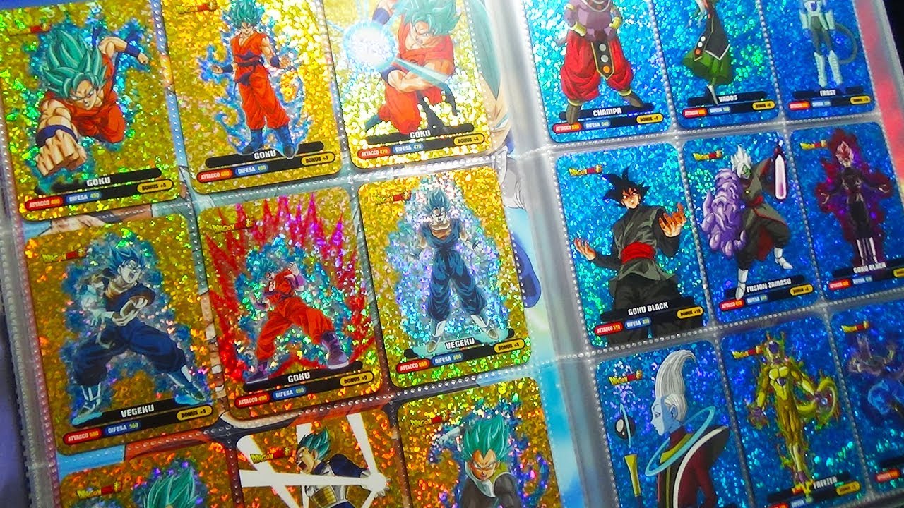 HO COMPLETATO L'ALBUM DI LAMINCARDS DRAGON BALL SUPER 2018!