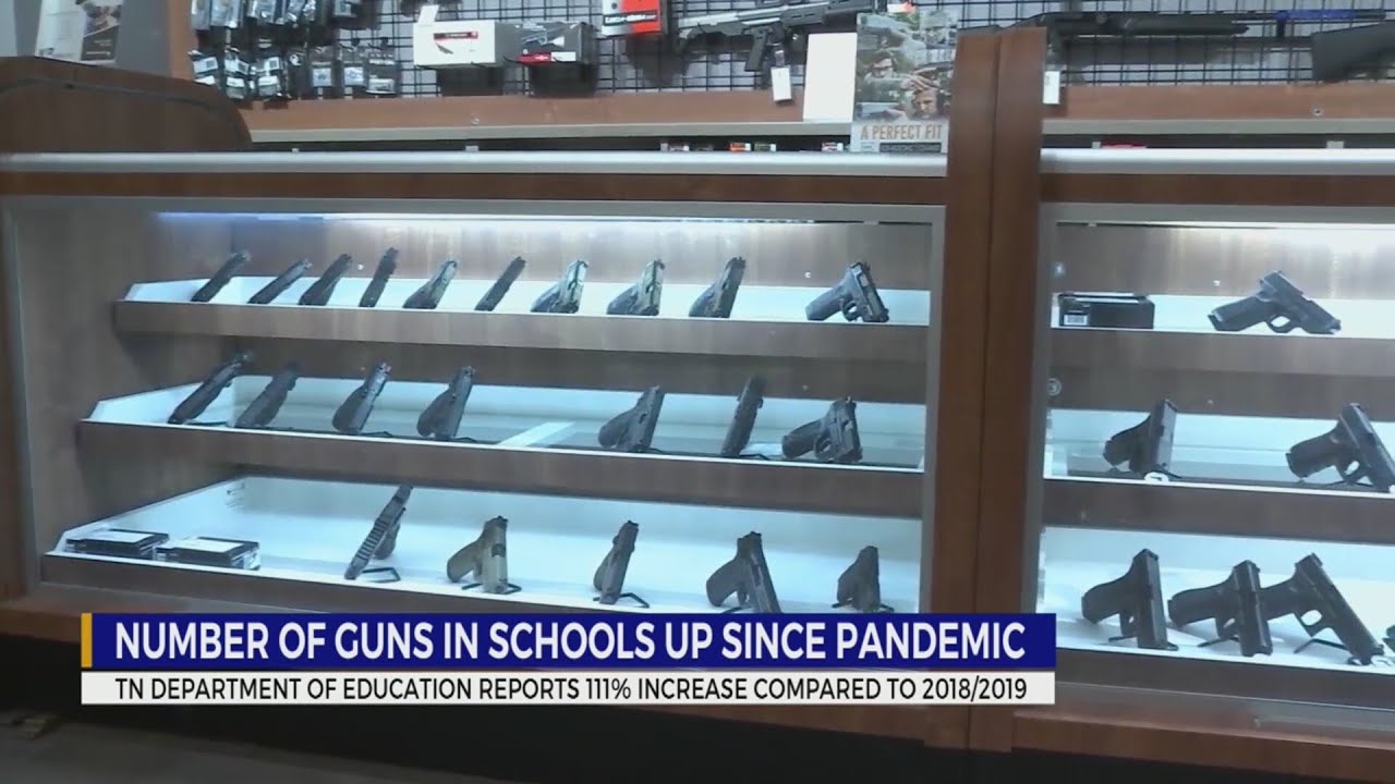 Number of guns in schools up since pandemic