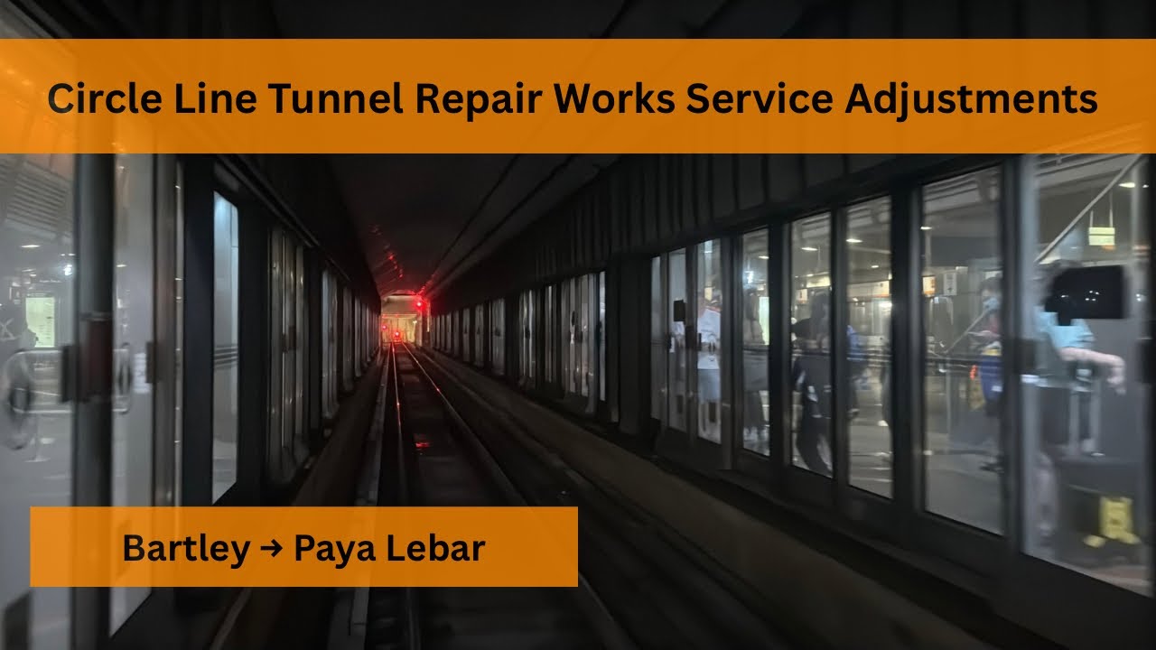 [CCL Tunnel Works] SMRT CCL: Bartley → Paya Lebar