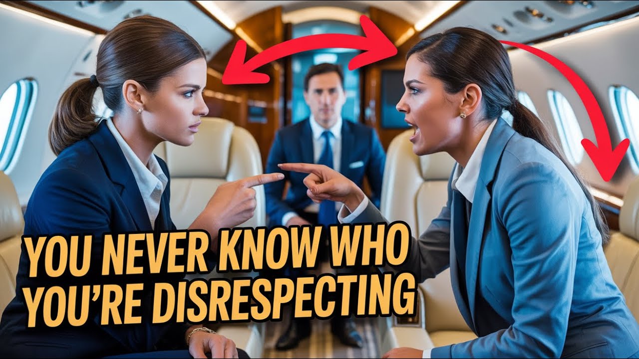 Flight Attendant's Shocking Moment: Disrespecting a Black Woman, Who Turns Out to be the Owner o...