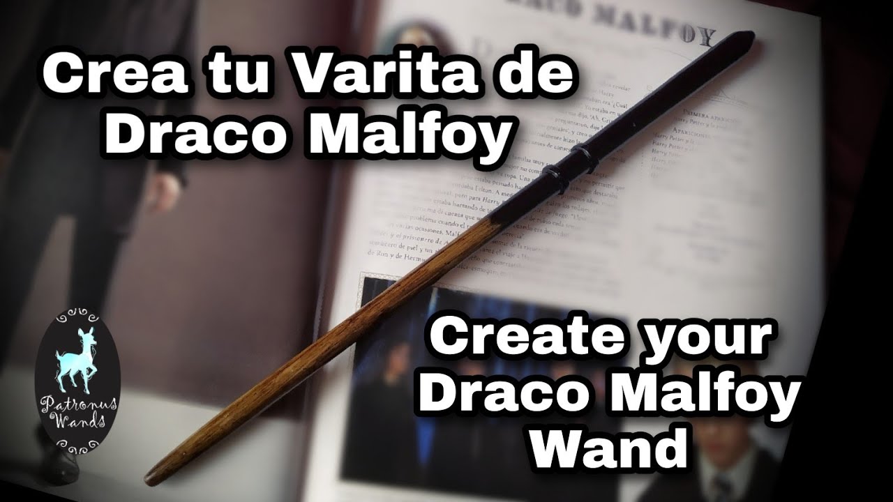 CREA tu propia VARITA de DRACO! | PATRONUS WANDS