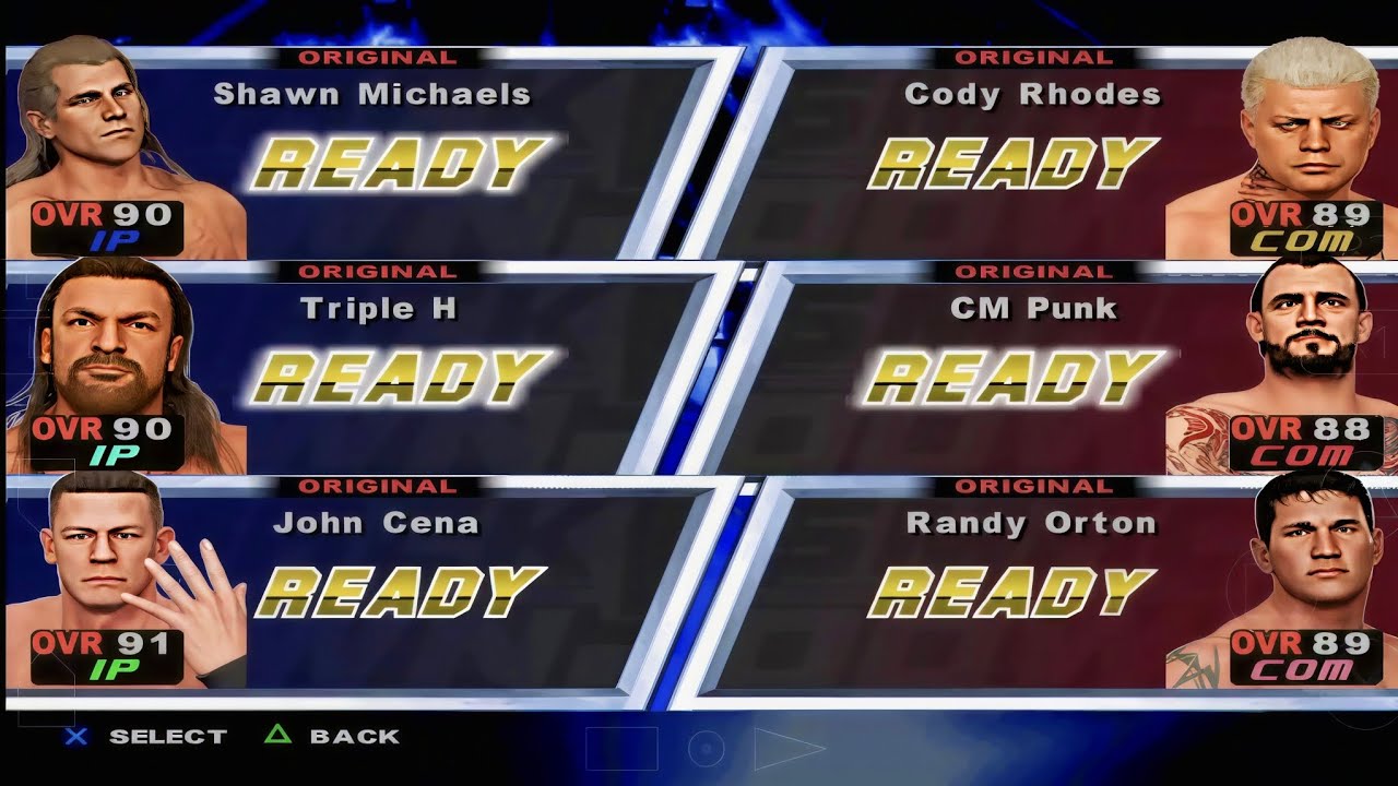 John Cena & D-Generation X vs. CMPunk & Legacy: SmackDown | WWE HCTP | WWE Here Comes The Pain Mod