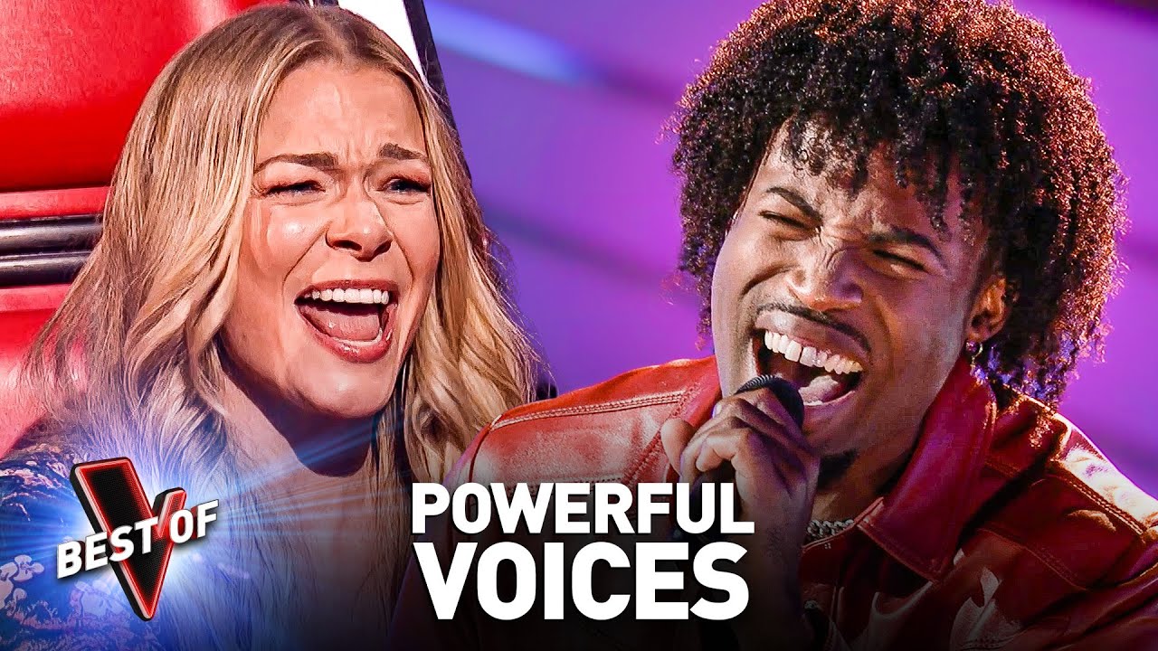The Most POWERFUL Voices in the Blind Auditions of The Voice 2024!