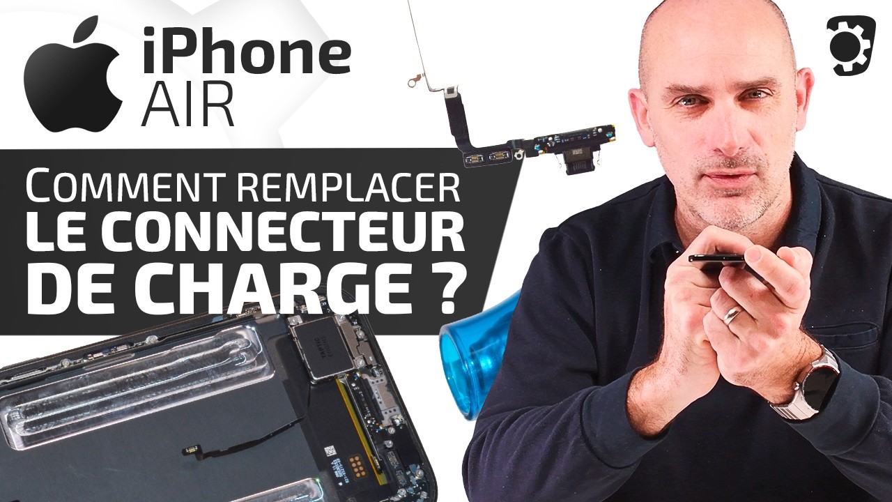 Remplacer le connecteur de charge de son iPhone AIR rapidement ! | Brico-phone