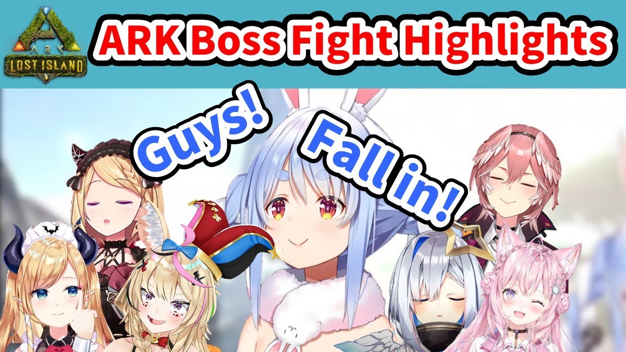 [EngSubs] ARK Boss Fight Funny Moments Highlights with All POVs [Hololive Clip / #HoloArk]
