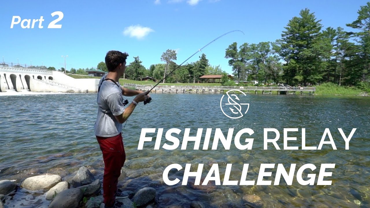 Fishing LARGE SPILLWAY (Relay Challenge part 2)