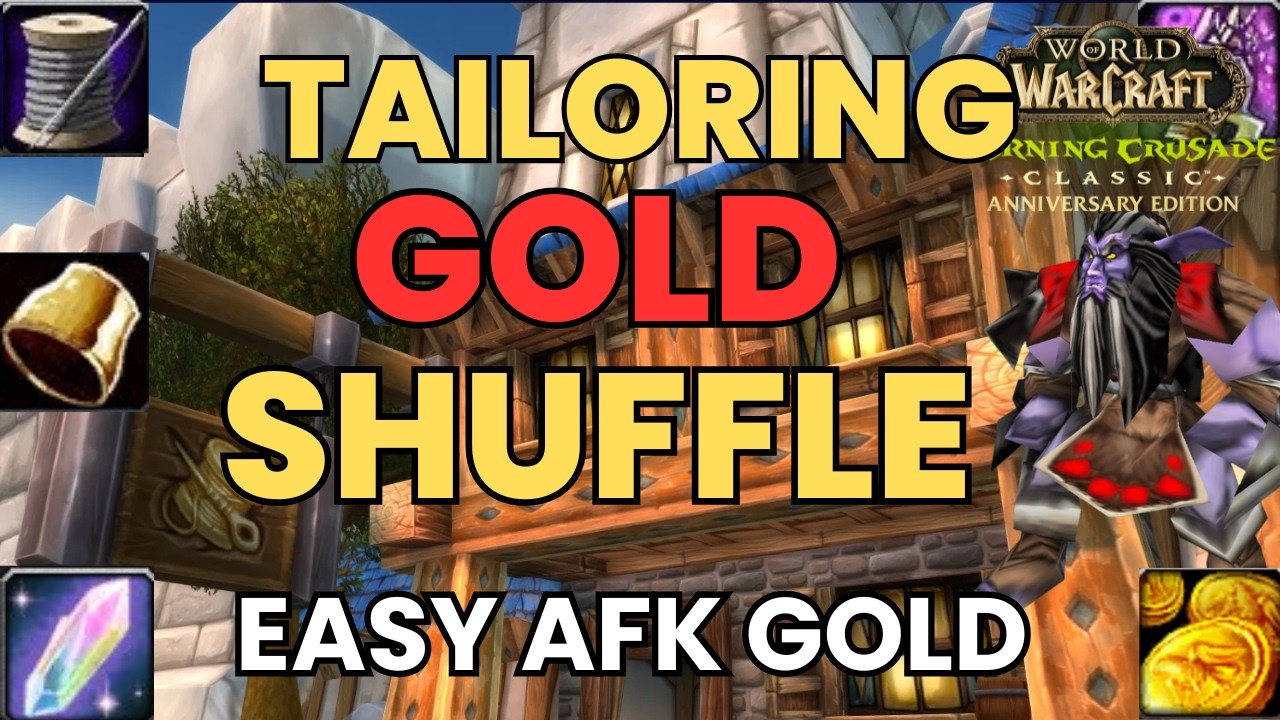This Tailoring item will make you rich WOW TBC GOLD FARM