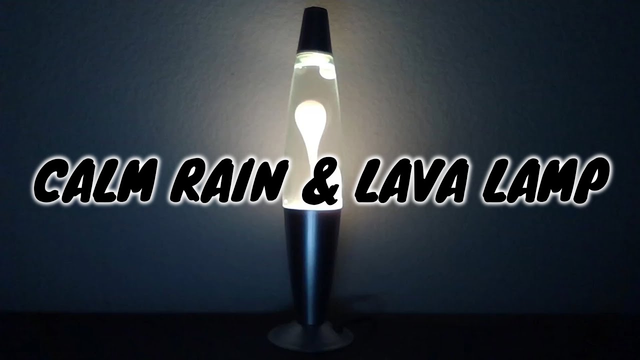 Rainy Night Glow 🌧️✨ Lava Lamp Ambience for Sleep, Relaxation & Study