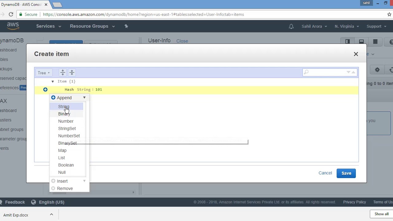 How to Configure & Create Table in DynamoDB on AWS - Cloud Garage