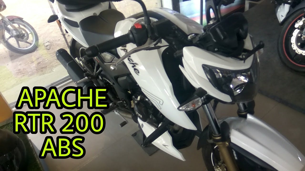 TVS Apache RTR 200 4V ABS First Walkaround Review in Hindi