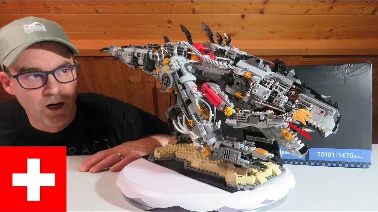 JMBricklayer 70101 T-Rex Dinosaur Mechanical  - Review