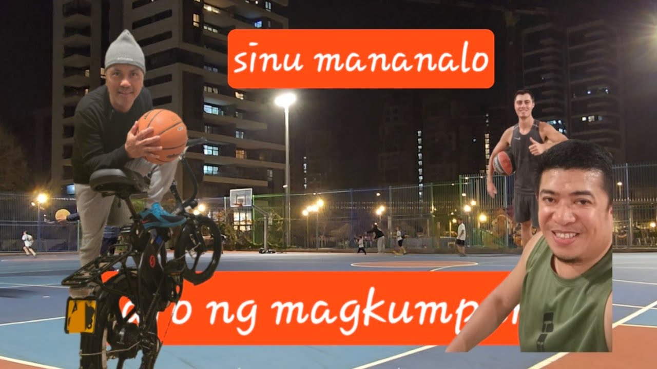 Ang laban ng magkumpare sa larong basketbal! Malalaman kung sinung magaling!!!