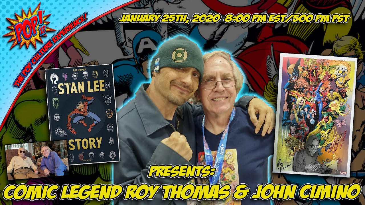 Comic Legend Roy Thomas and John Cimino