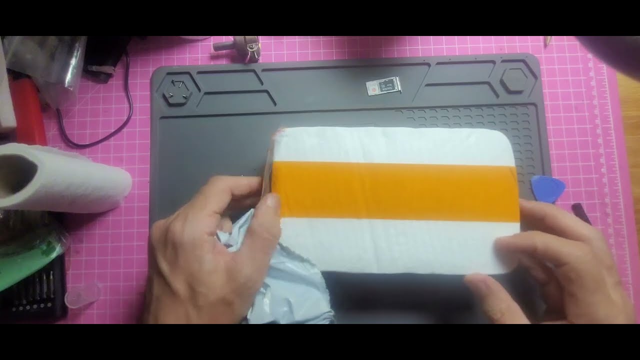 Troca de tela Samsung Galaxy S10+ TFT barata do Aliexpress.
