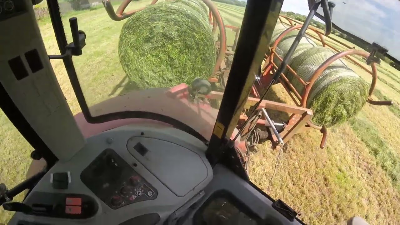Drawing Bale Silage - Massey 6480