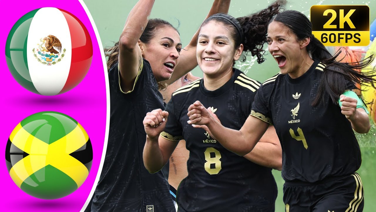 ¡MÉXICO MODO CAMPEÓN! El Tri Femenil domina a Jamaica rumbo al sueño mundialista