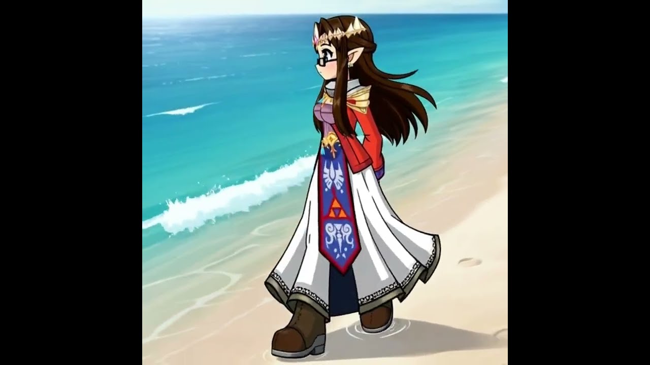 zelda la estupida aventura  / pasos firmes /video con ia grok
