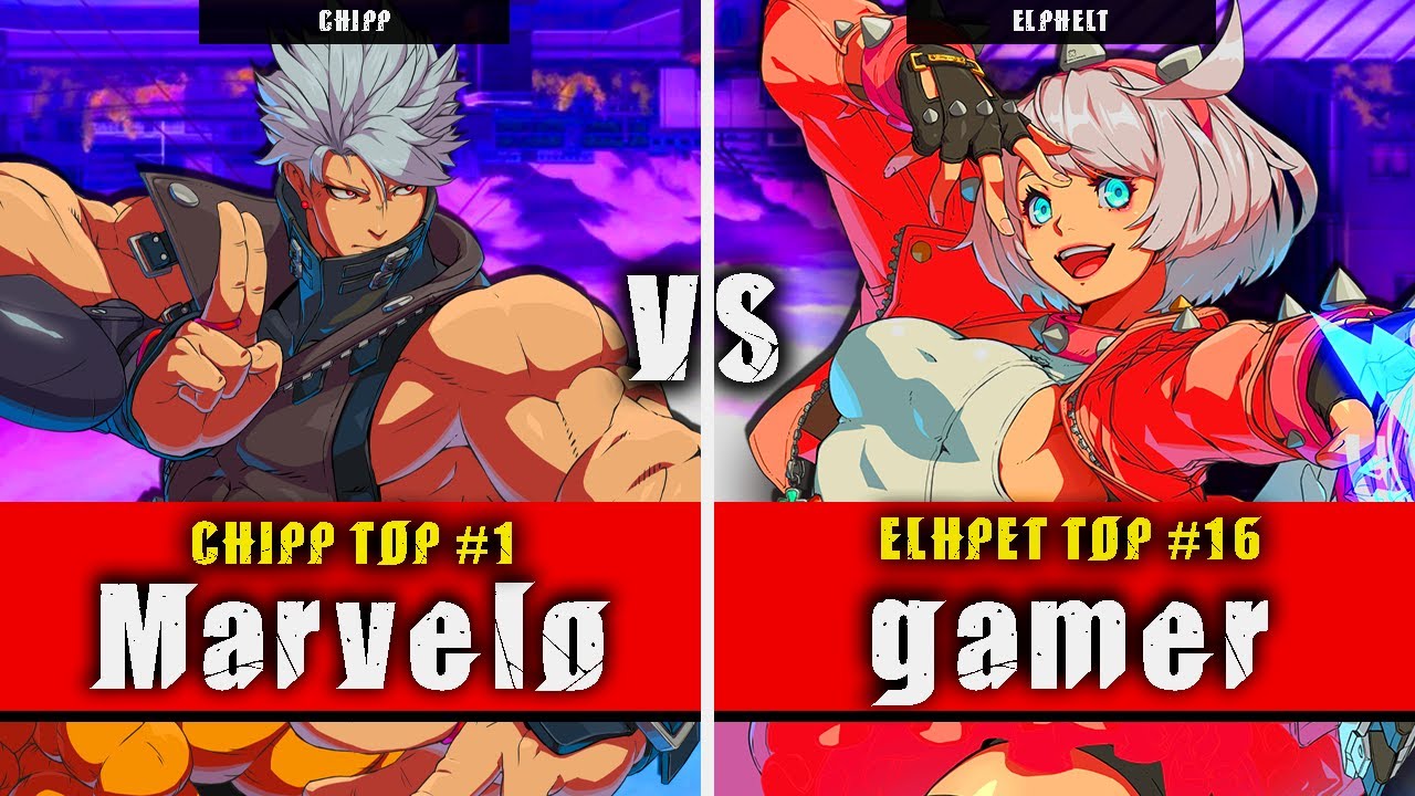 GGST | Marvelo (Chipp) VS gamer (Elphelt) | Guilty Gear Strive High level gameplay