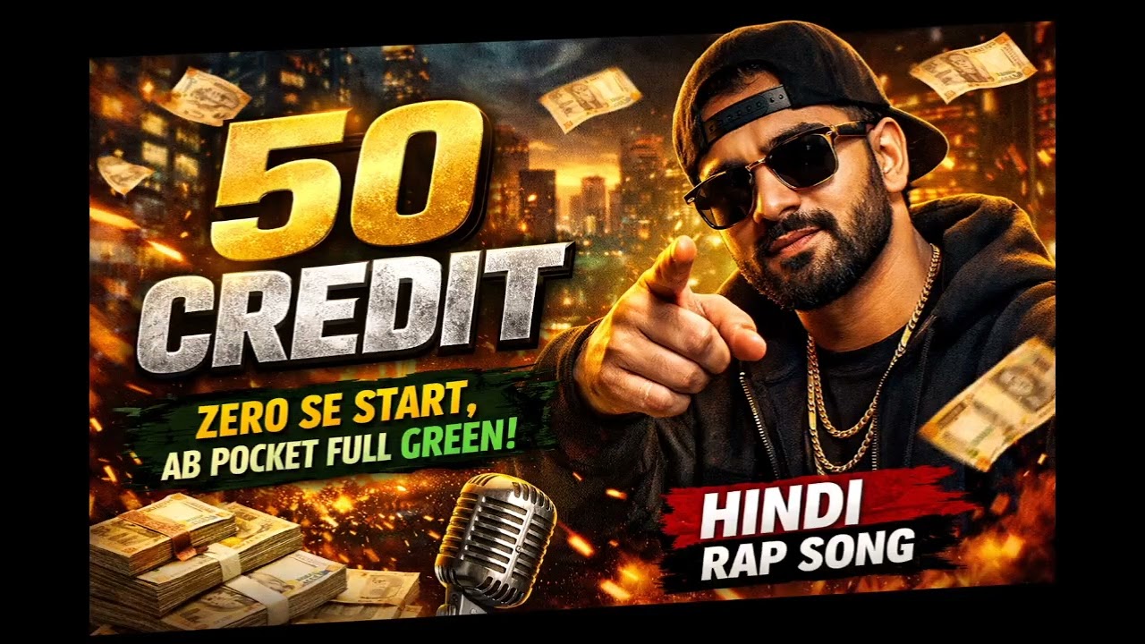 50 cradit Hindi rap song | most popular raop vibe | God BANTAI