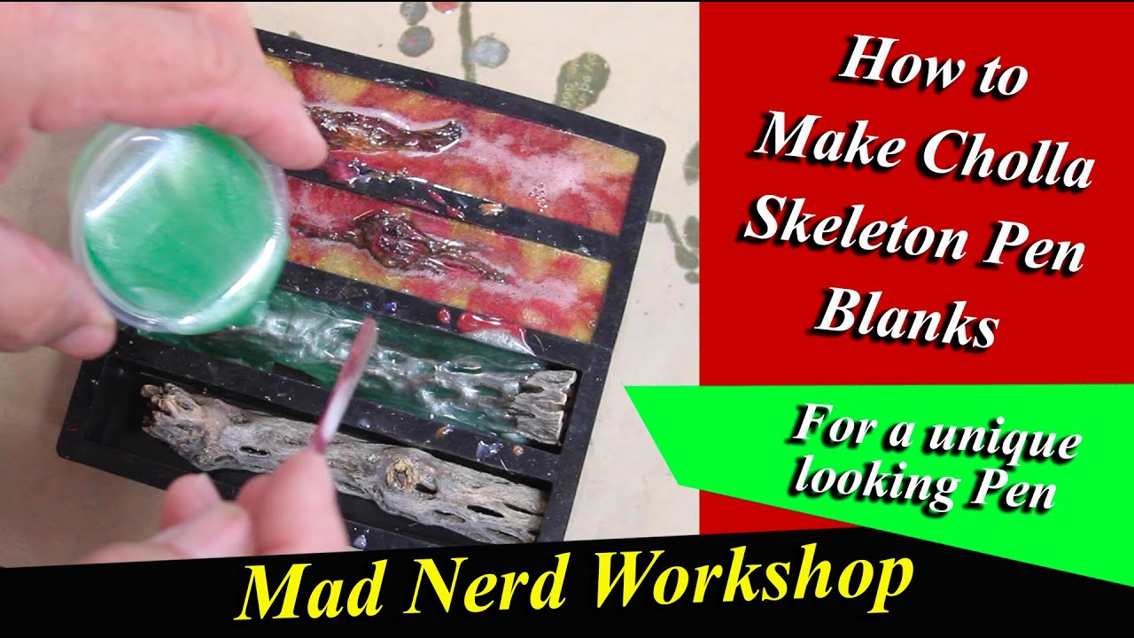 How to Make Cholla Skeleton Pen Blanks
