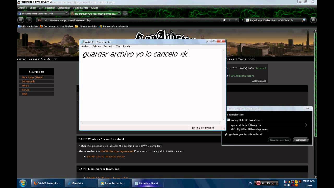 Como descargar Gta San Andrea Online