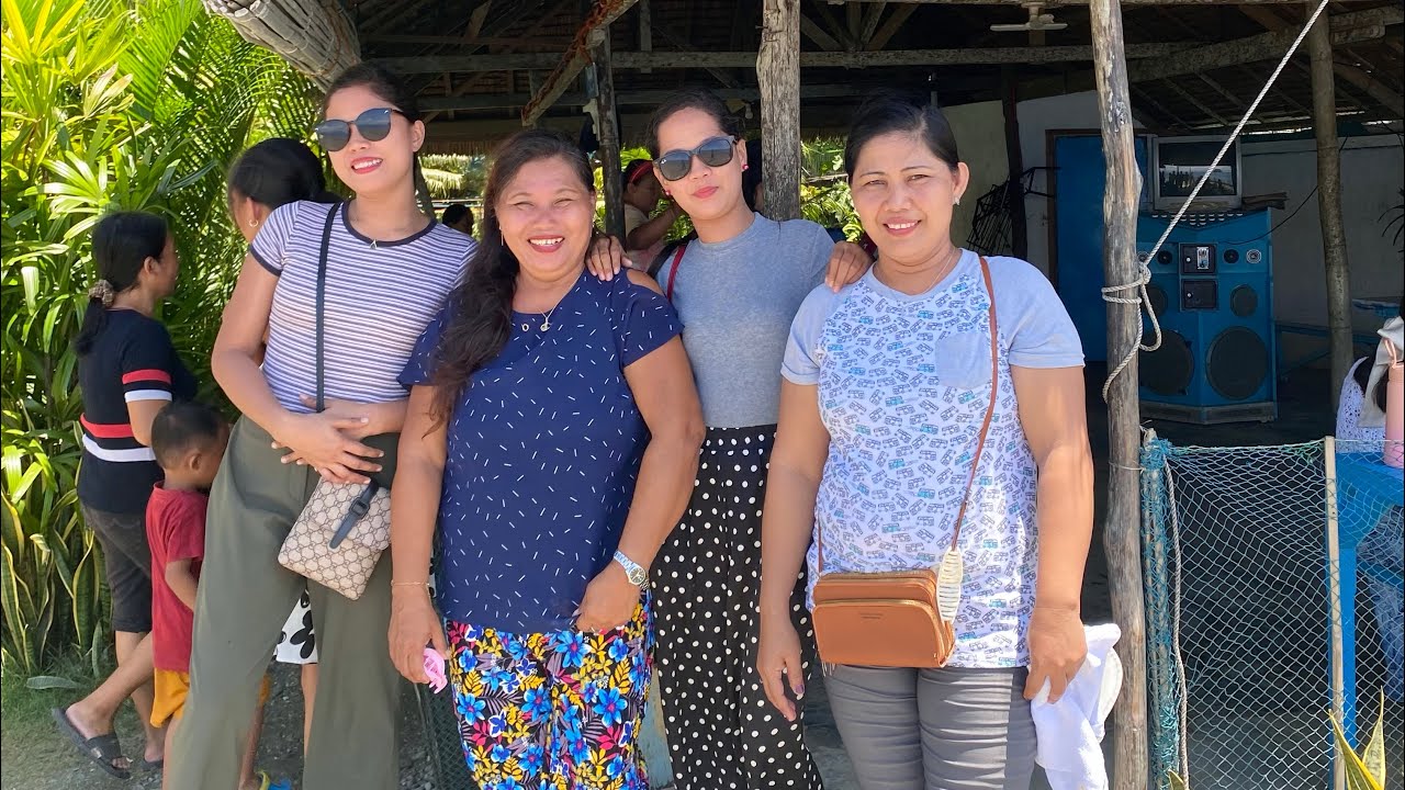 Attending my friend’s wedding+gala sa aming Barangay with mga Inday Roning