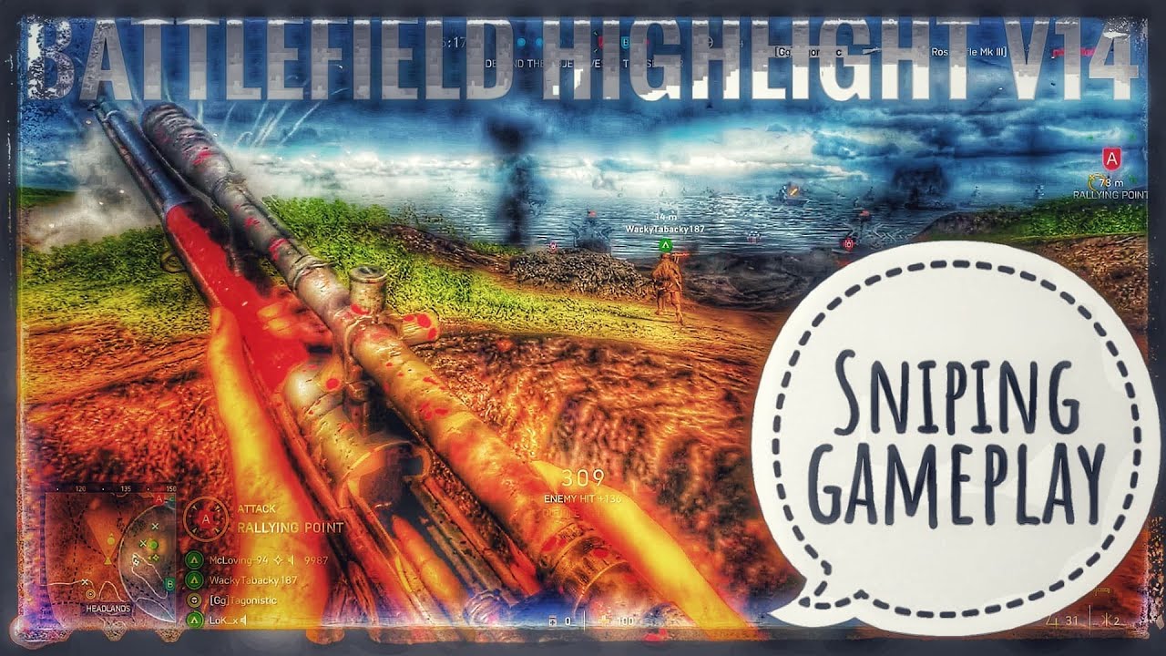 God tier battlefield V gameplay How a sniper should play!
