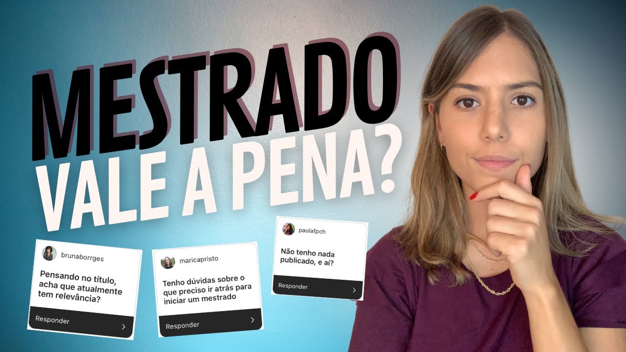 Respondendo perguntas sobre MESTRADO (2022)