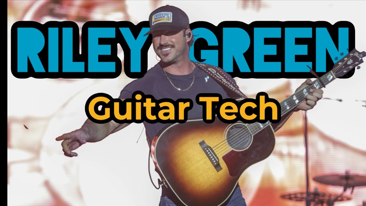 Riley Green Guitar Tech