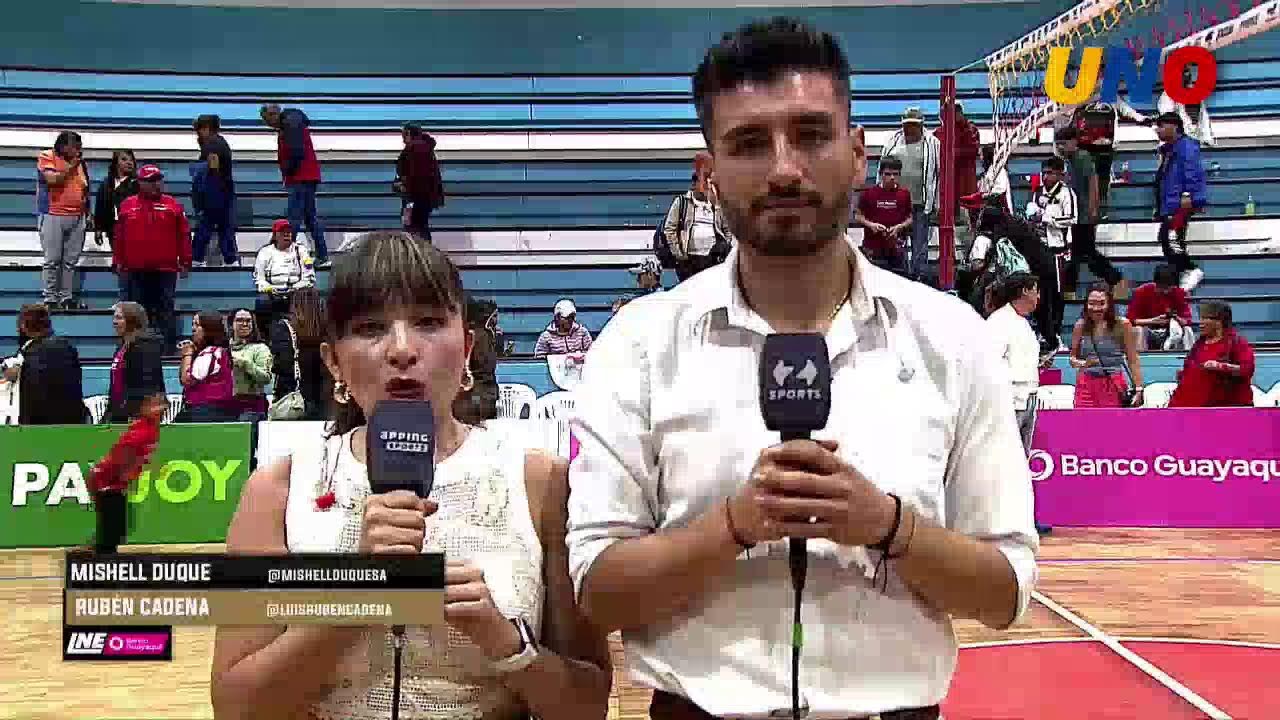 # Campeonato Nacional de Ecuavoly # Banco Guayaquil #CanalUNO#TS SPORTS#ECUADOR#