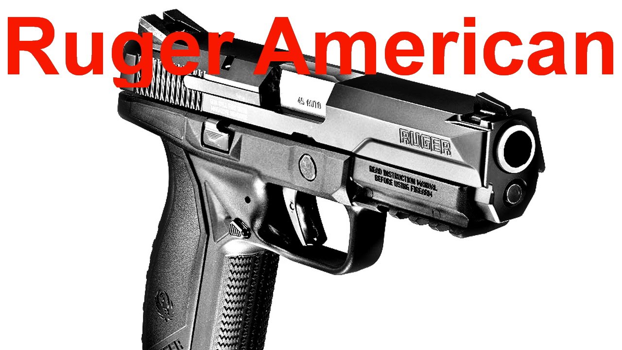Новый пистолет от Ругера - Ruger American Pistol