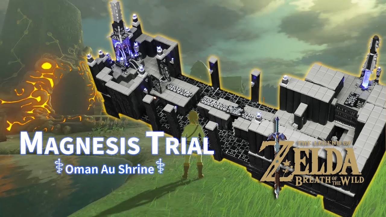 Making Tiny Oman Au Shrine MAGNESIS TRIAL - The Legend of Zelda: Breath of the Wild