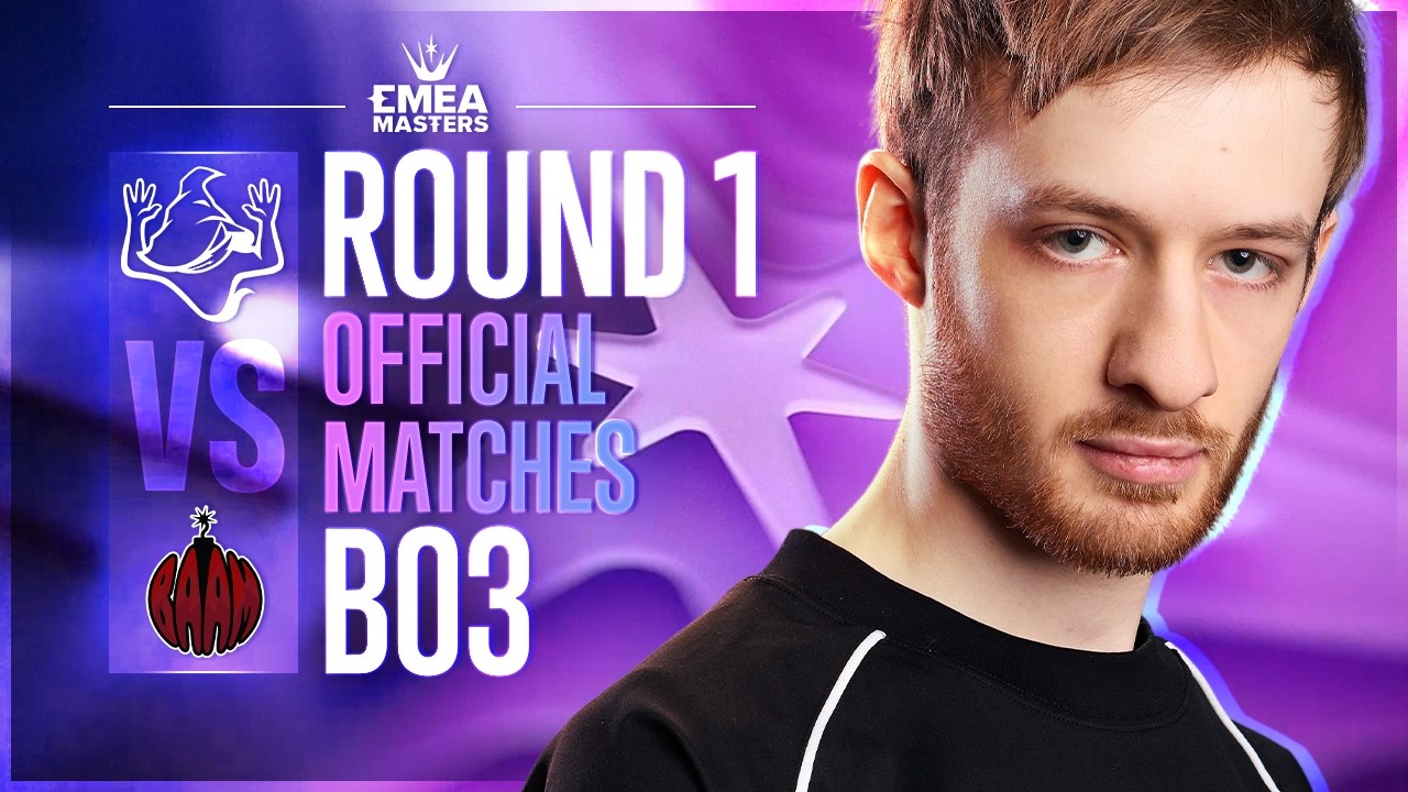 EMEA MASTERS ROUND 1! ABSOLUTE MID GAP 🔥 | WITCHCRAFT VS BAM