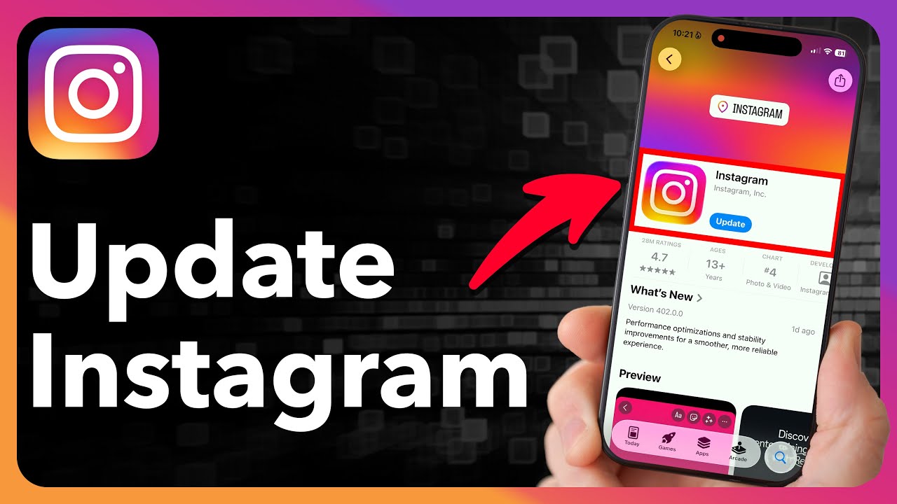 Как обновить Instagram на iPhone или Android