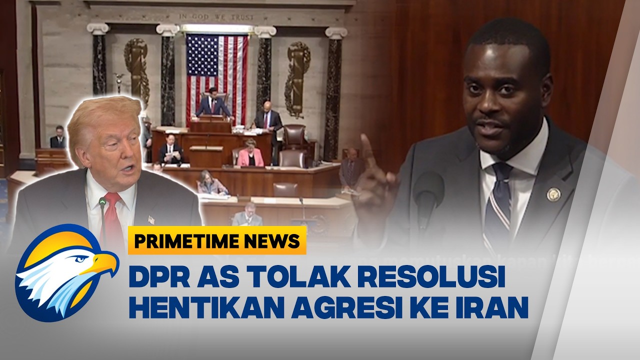 Senat AS Gagal Hentikan Operasi Militer Trump di Iran [Primetime News]