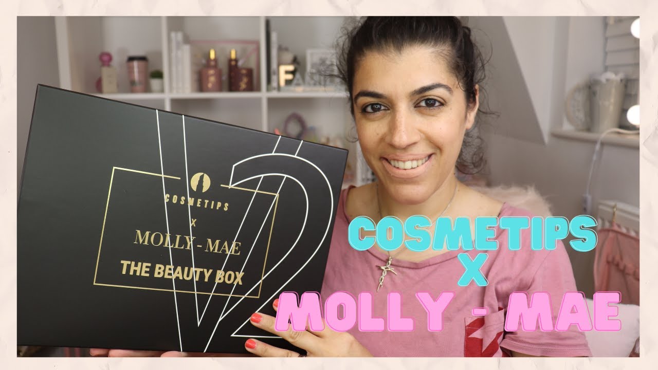 COSMETIPS X MOLLY - MAE BEAUTY BOX UNBOXING | BEAUTY AND THE KIDS