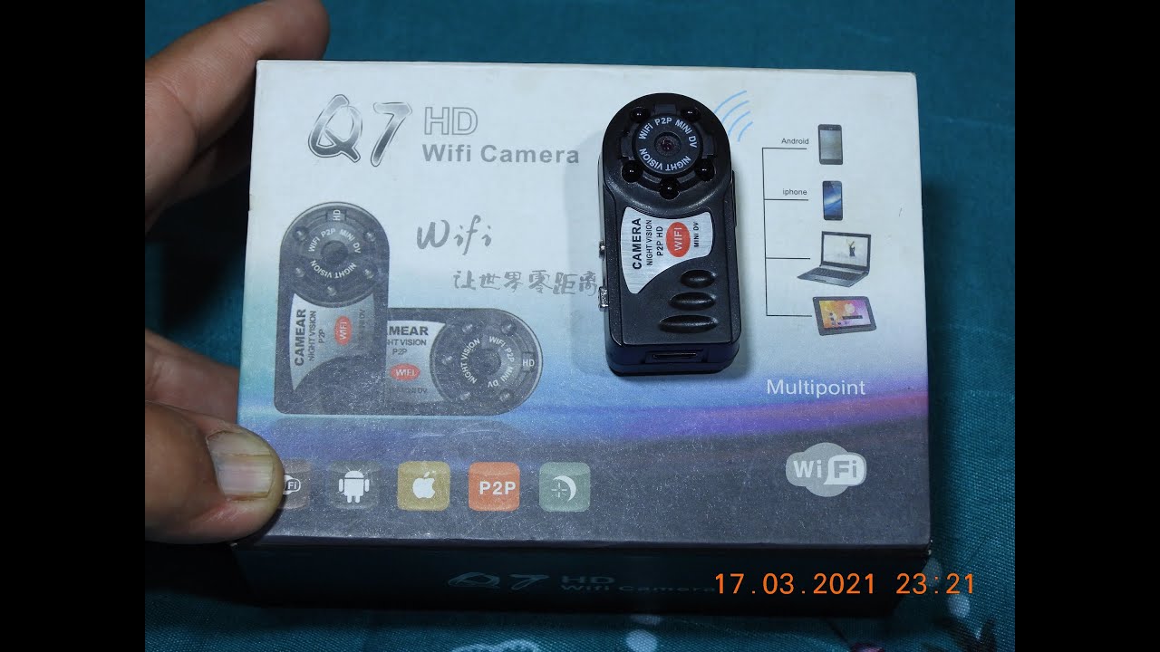 اصغر كامرة واي فاي  Q7 wifi mini camera