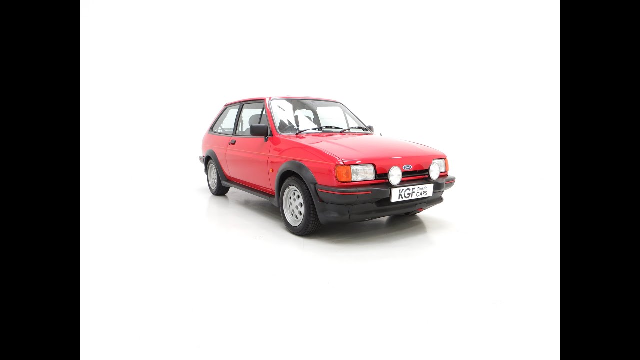 A Fabulous Ford Fiesta XR2 with 26,416 Miles, Superb History and One Owner! - SOLD!
