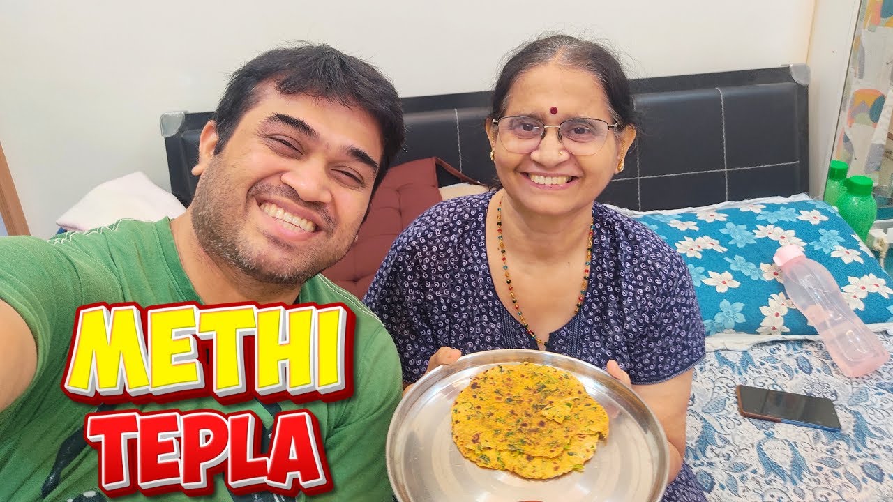 Methi Tepla Or Paratha With Help Of Amma | Konkani Vlogs | Ganesh Kini