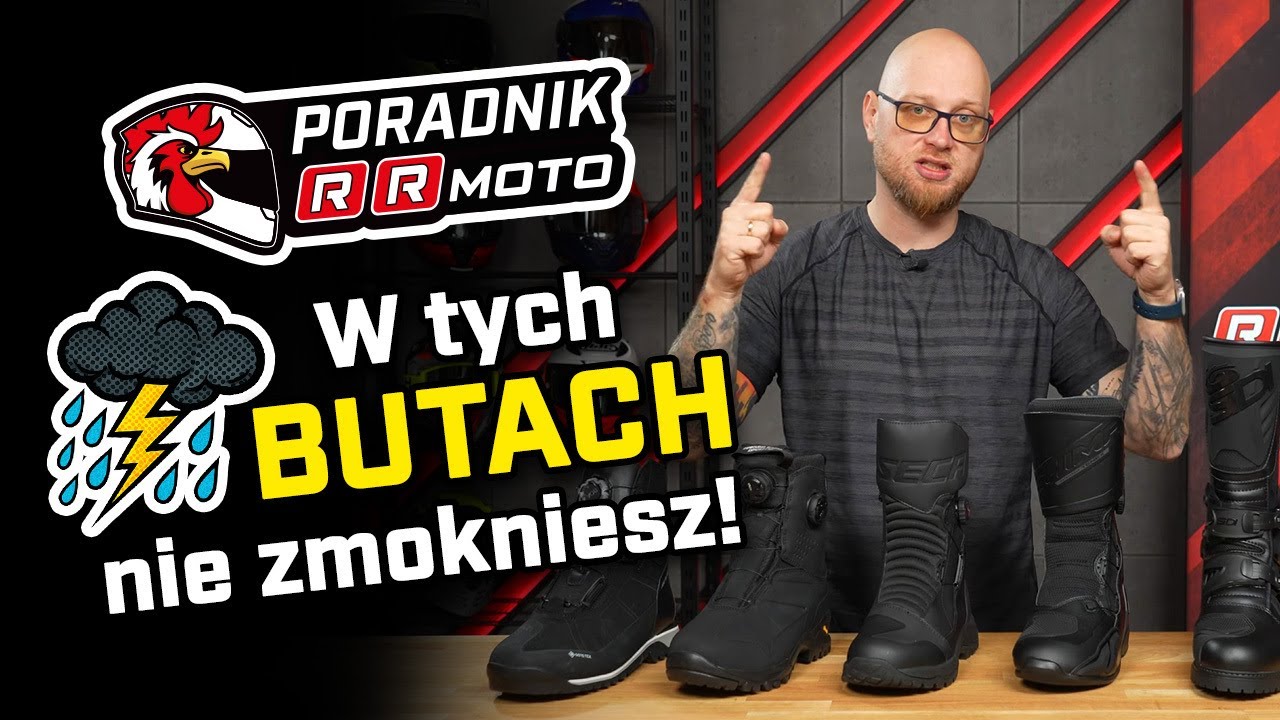 Buty Moto na KAŻDĄ pogodę? Jak wybrać i na co zwrócić uwagę? Poradnik