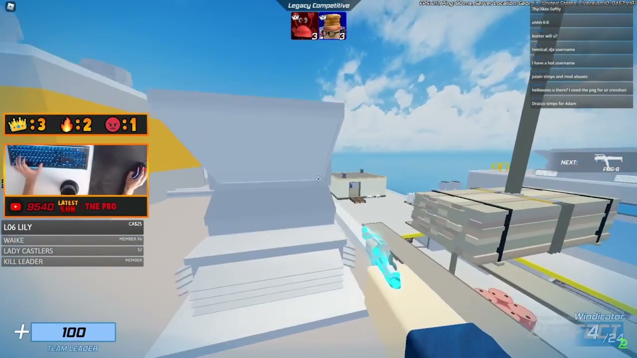 @TwoPerfect gets adam peeked