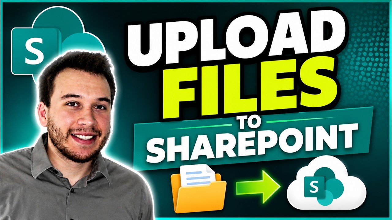 How to Upload Files to a SharePoint Site | SharePoint File Management | 2023 Tutorial
