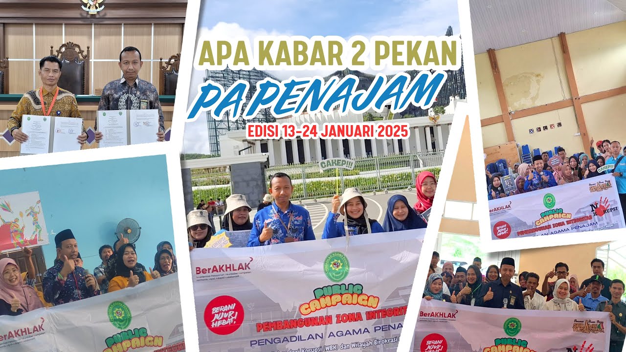 apa kabar PA Penajam edisi 13 - 24 Januari 2025