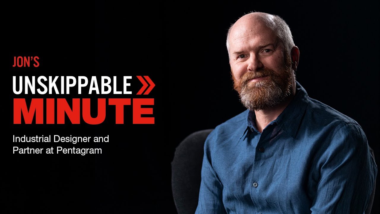 Jon Marshall's Unskippable Minute: Balancing business and creativity