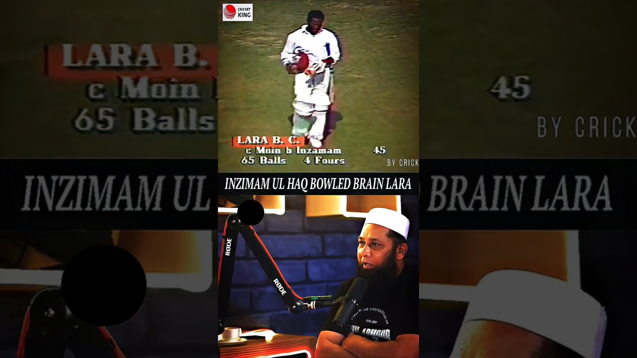 Inzamam-ul-Haq's First Wicket #cricket #shorts