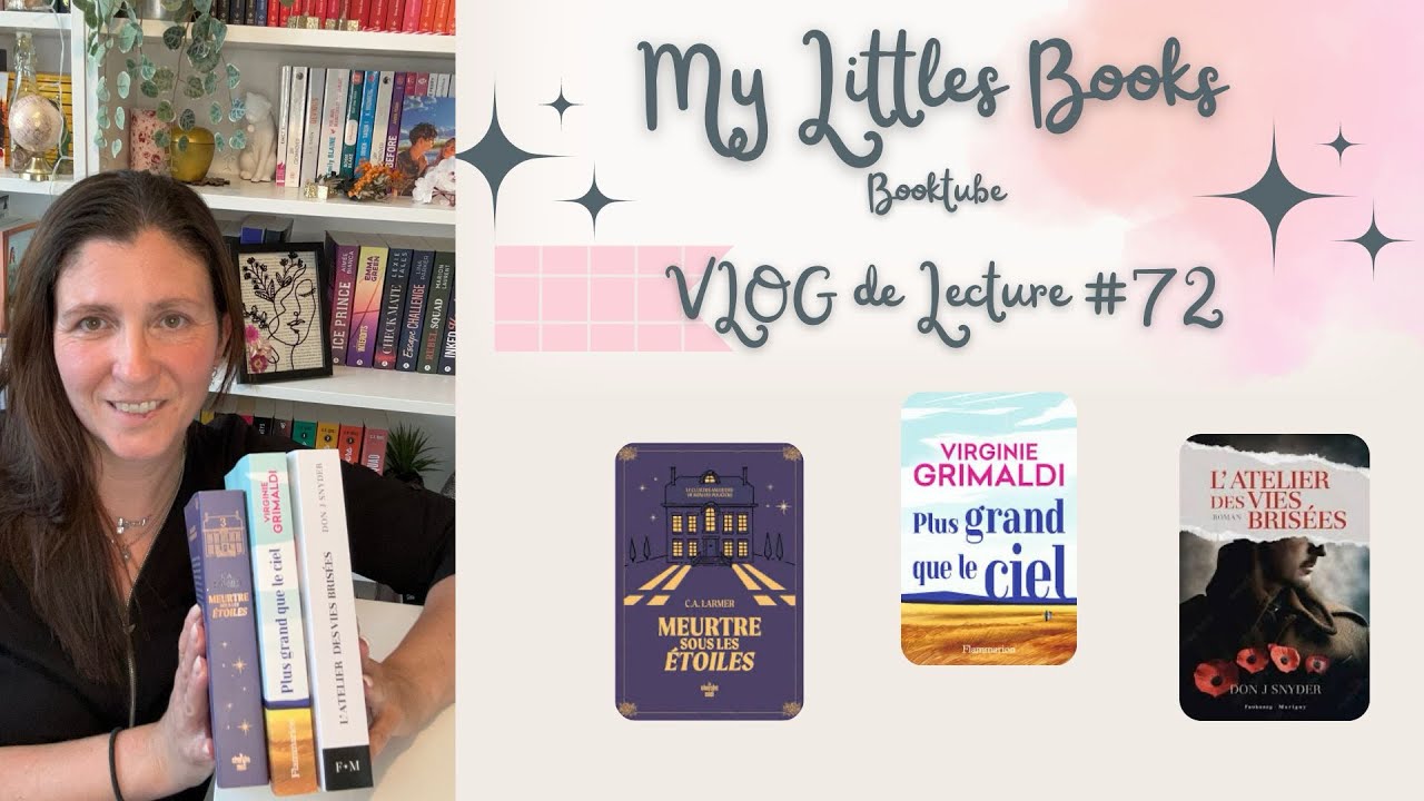 VLOG de Lecture #72 Le dernier Grimaldi, sortie Faubourg Marigny et un cosy délicieux !!!
