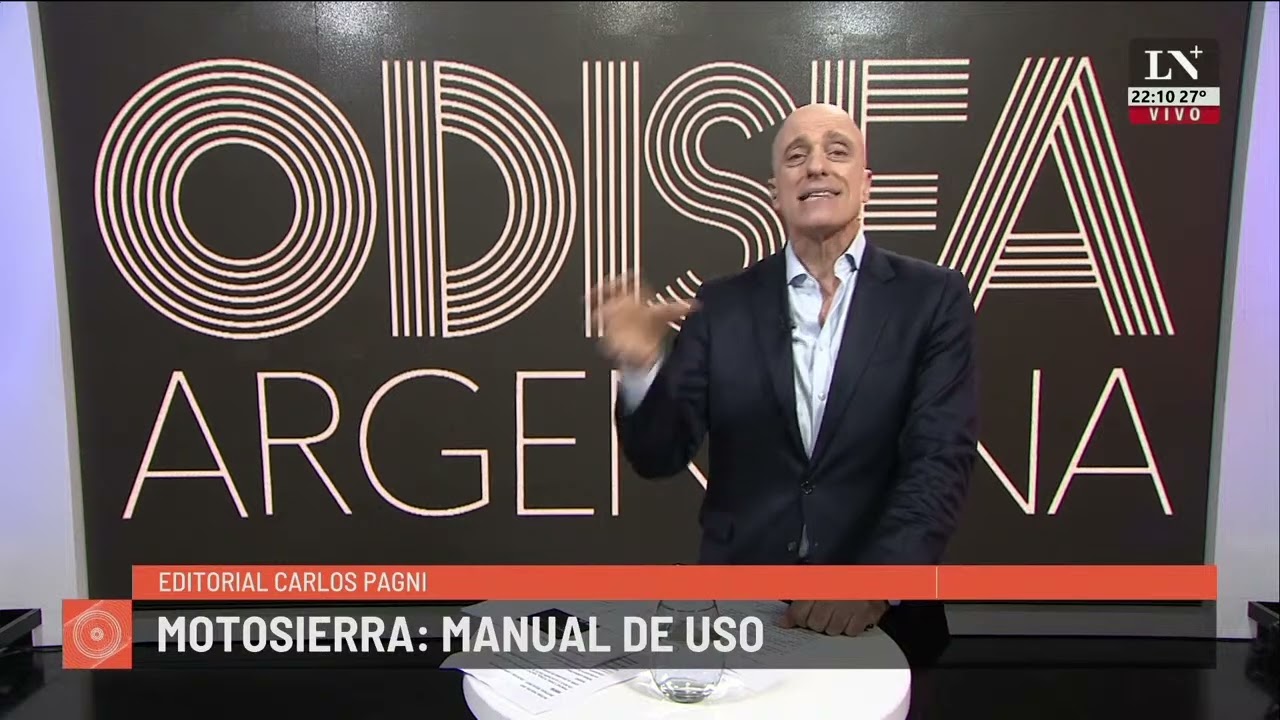 Motosierra: manual de uso. El editorial de Carlos Pagni