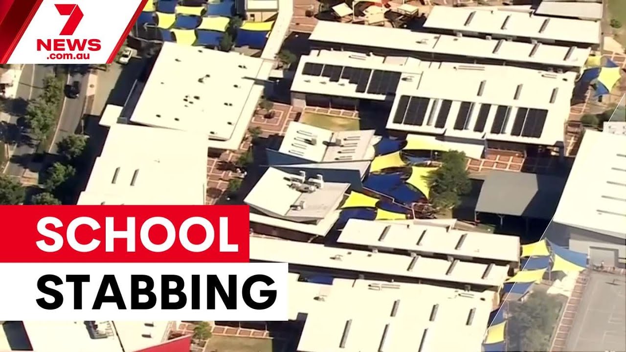 Gang storms school with knives and axe | 7NEWS